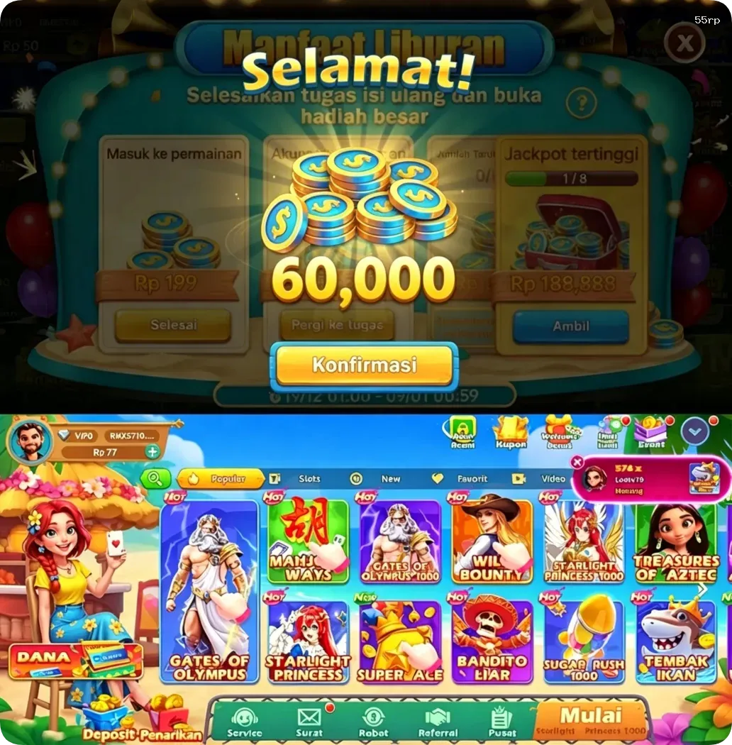 55rp Masuk - 55rp Resmi